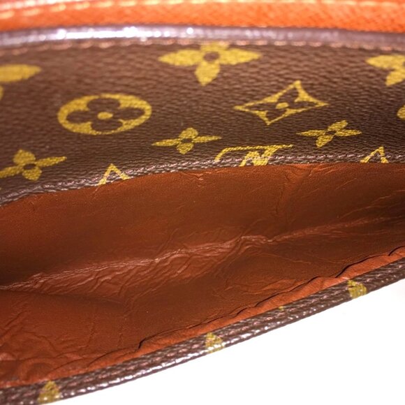 Authentic Louis Vuitton Brown Monogram Orsay Clutch Hand Bag Unisex - Picture 13 of 16